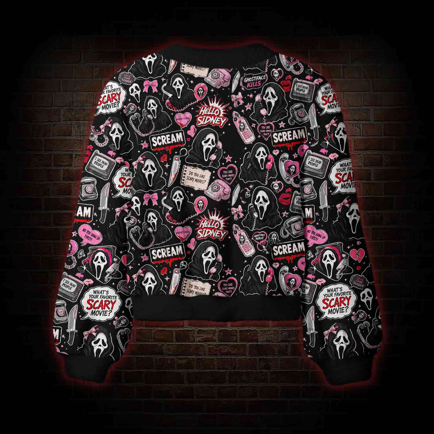 What's Your Favorite Scary Movie Women's Cardigan Sweater