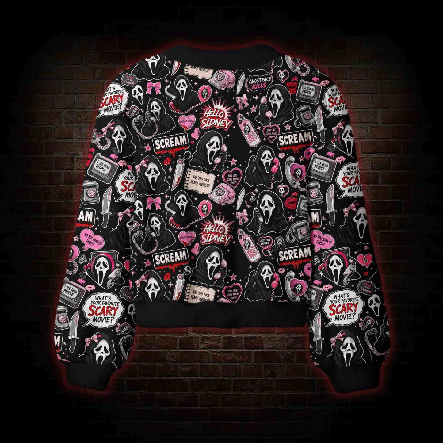 What's Your Favorite Scary Movie Women's Cardigan Sweater