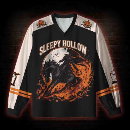 Sleep Hollow V-Neck Long Sleeve Jersey