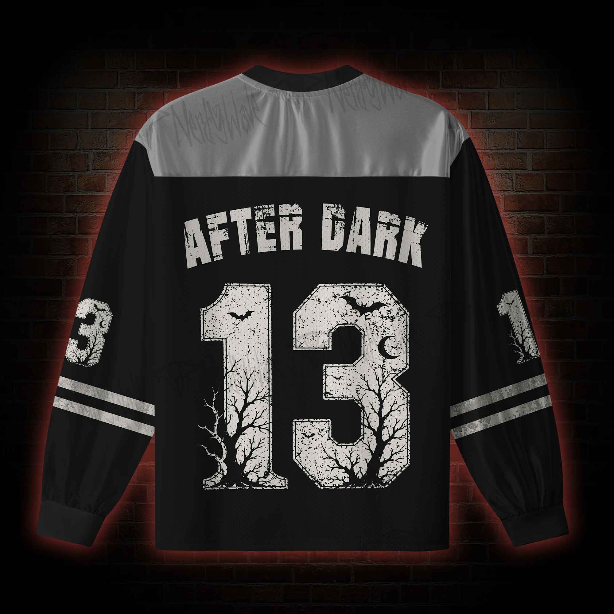 Monsters Selfie V-Neck Long Sleeve Jersey