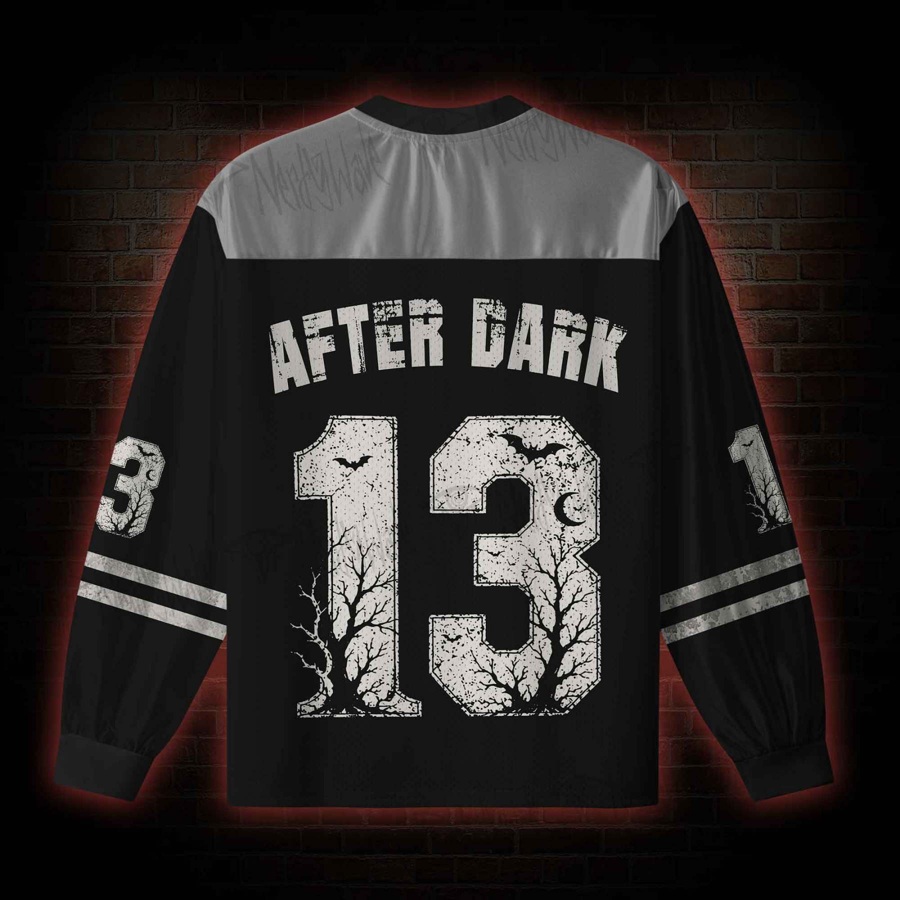 Monsters Selfie V-Neck Long Sleeve Jersey