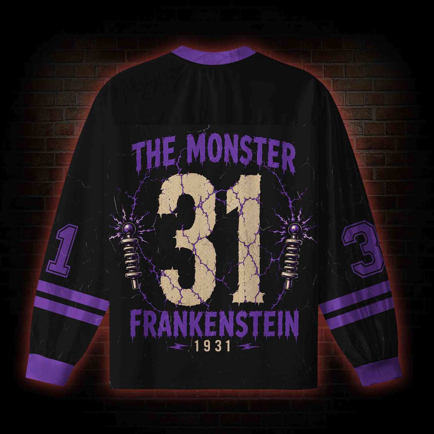 The Monster V-Neck Long Sleeve Jersey