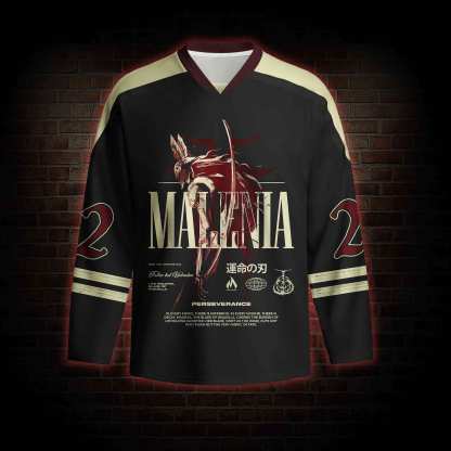 Cursed Goddess Long Sleeve Hockey Jersey