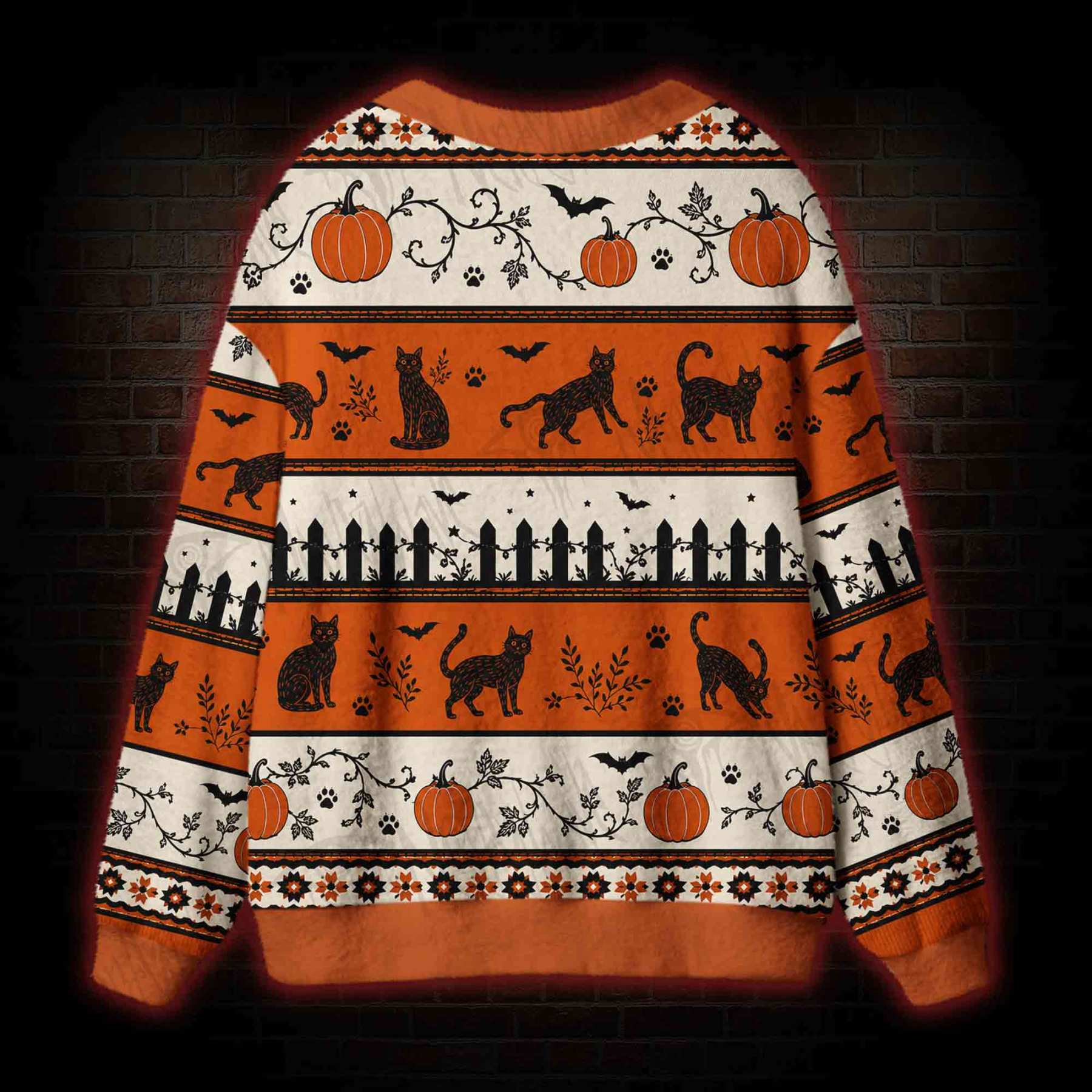 Graveyard Kitty Party Cardigan Sweater