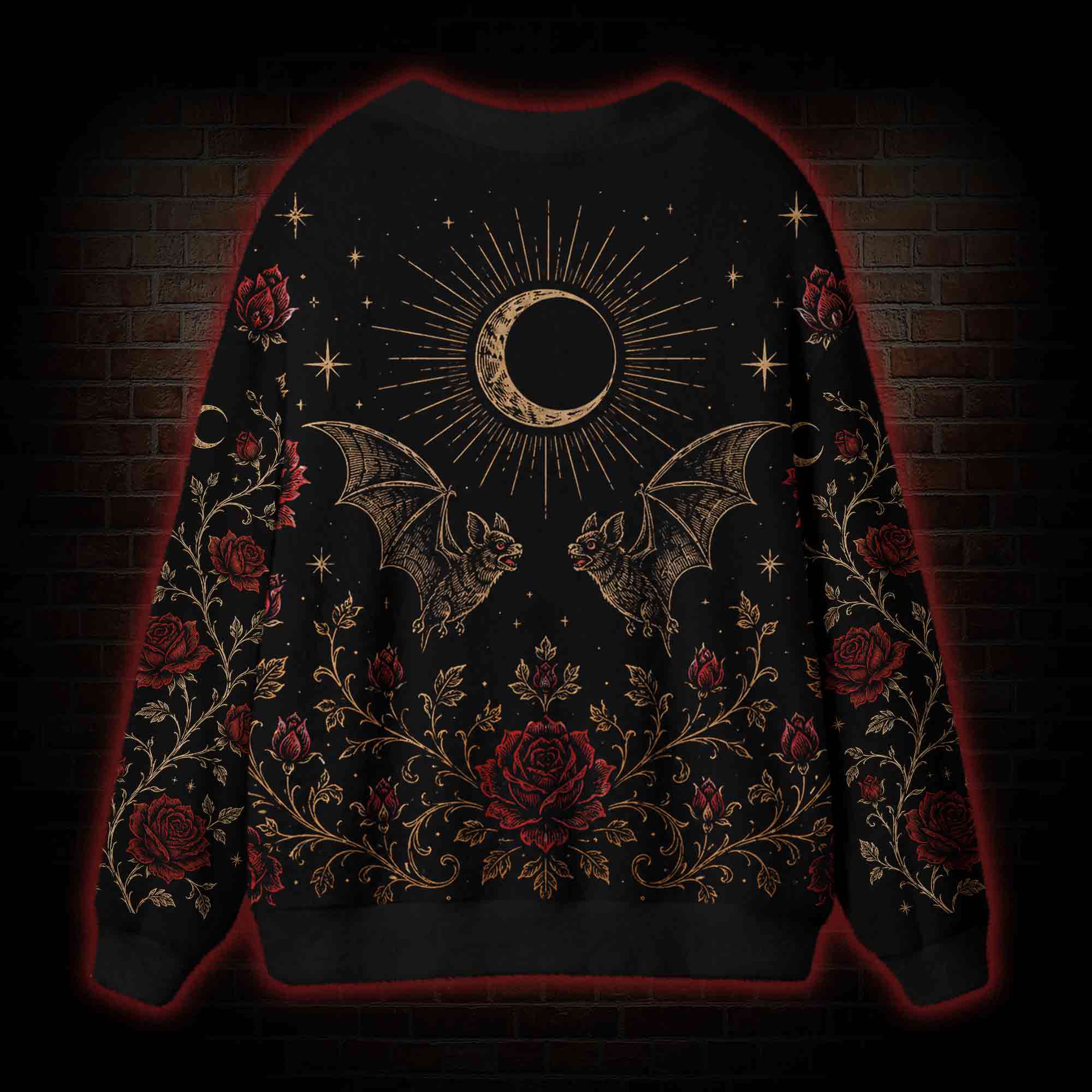 Vampire's Rose Garden Cardigan Sweater