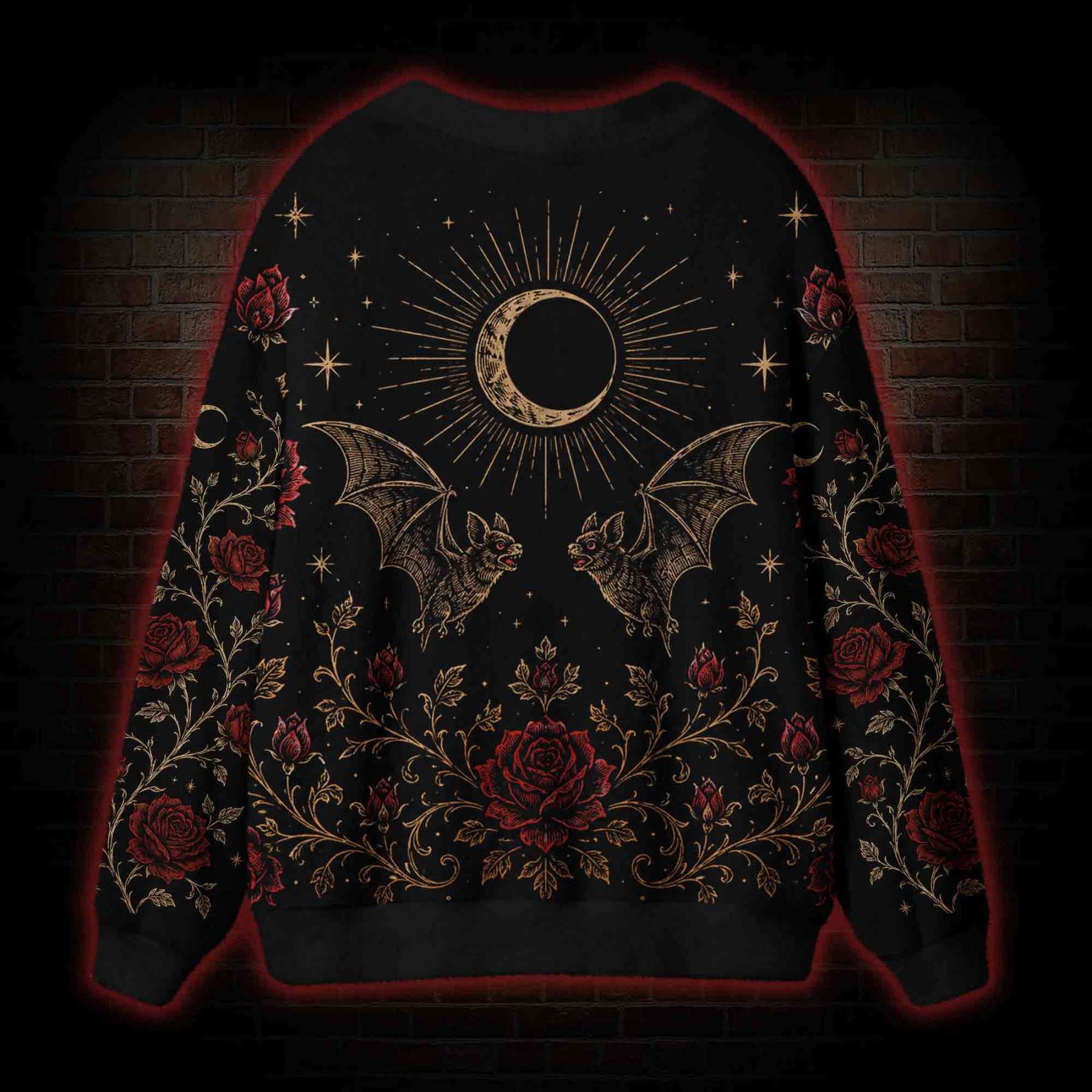 Vampire's Rose Garden Cardigan Sweater