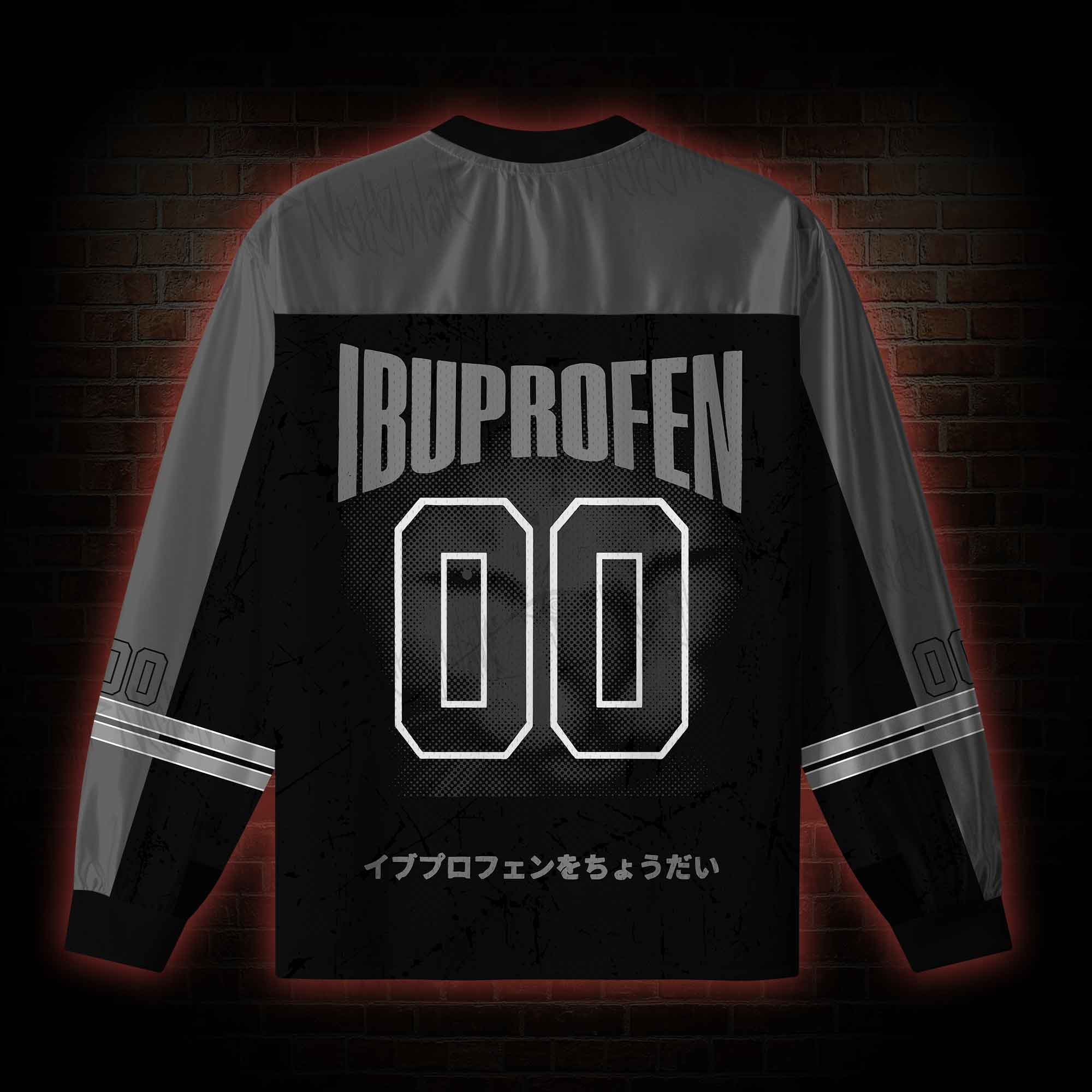 I Need Ibuprofen V-Neck Long Sleeve Jersey