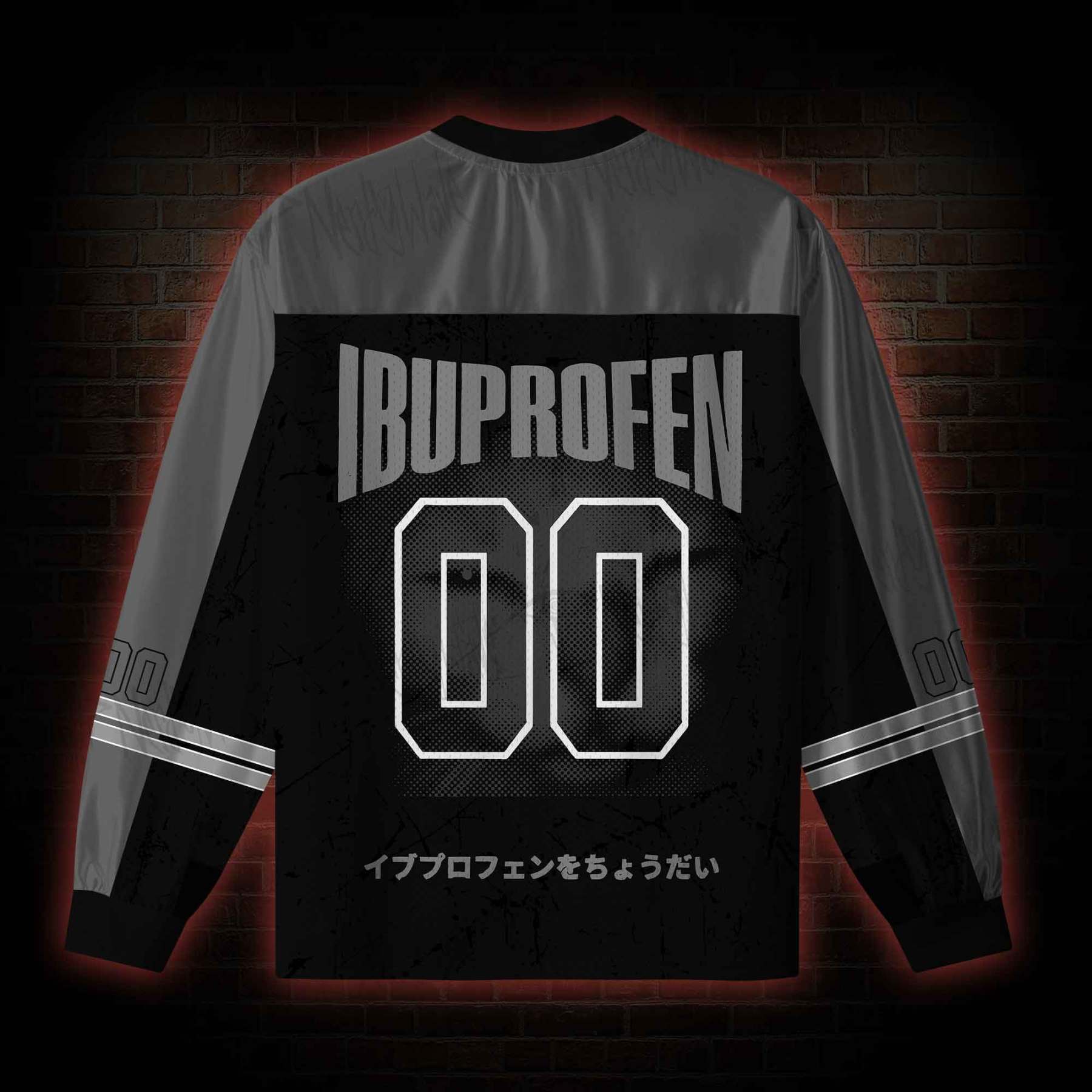 I Need Ibuprofen V-Neck Long Sleeve Jersey