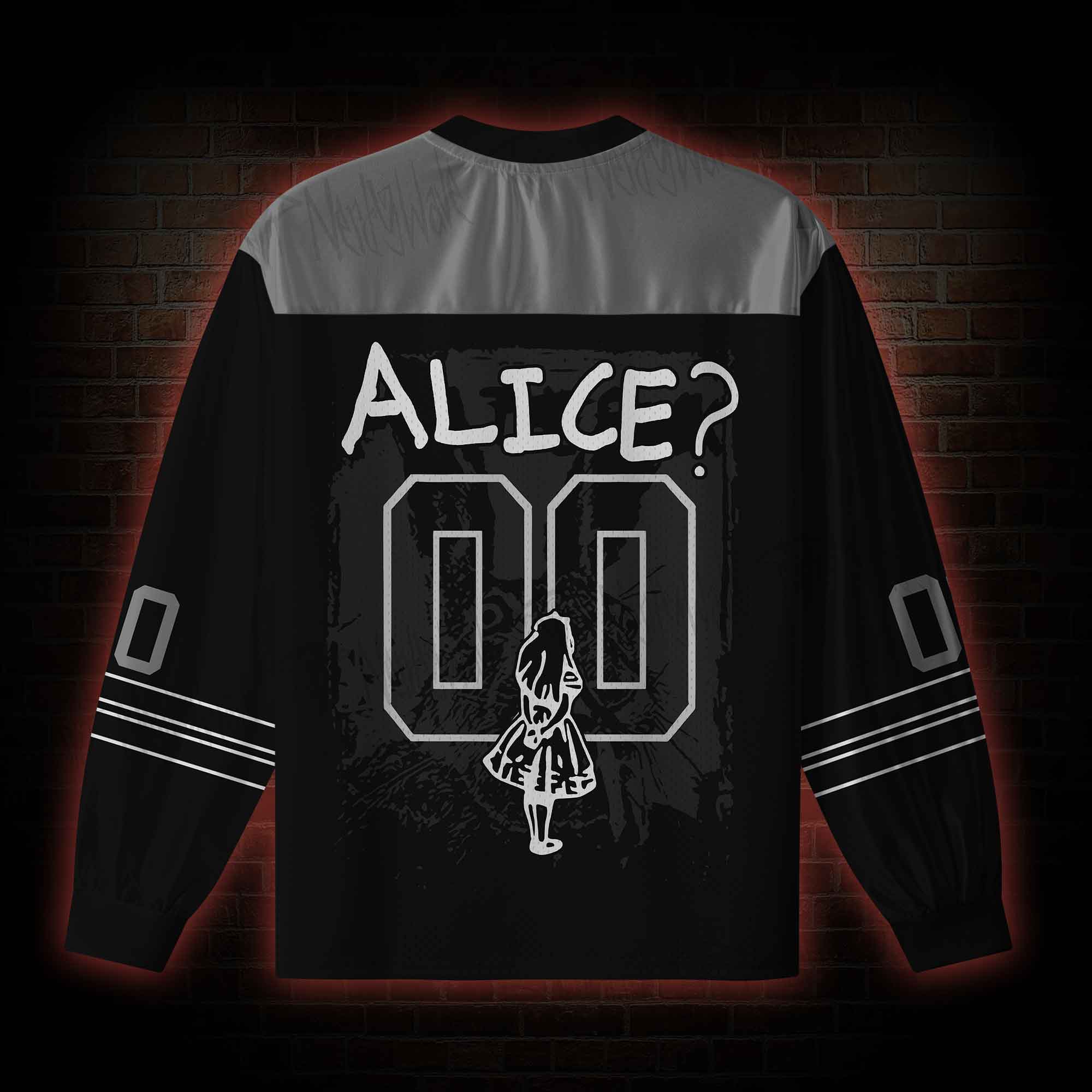 Who the Fck is Alice V-Neck Long Sleeve Jersey