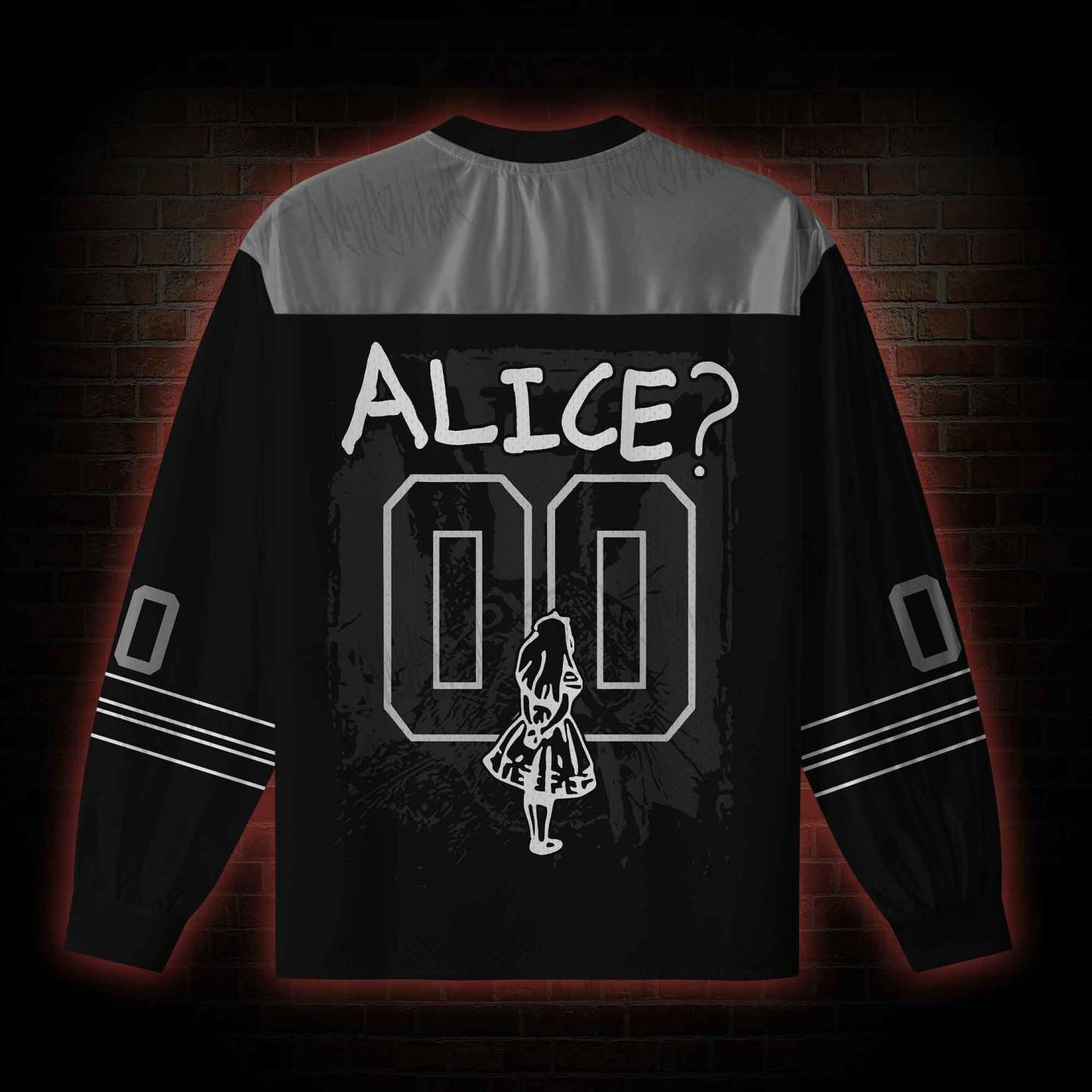Who the Fck is Alice V-Neck Long Sleeve Jersey