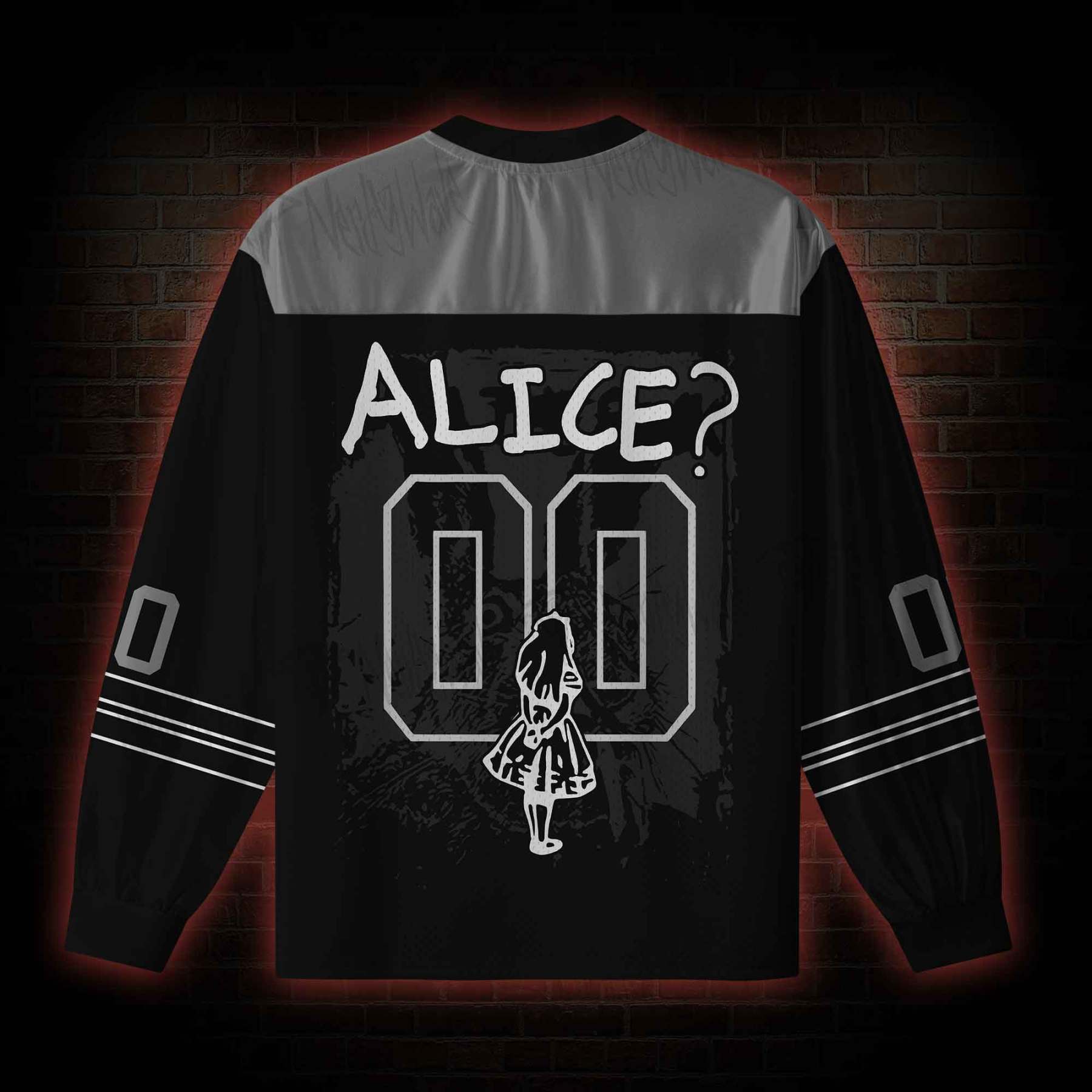 Who the Fck is Alice V-Neck Long Sleeve Jersey