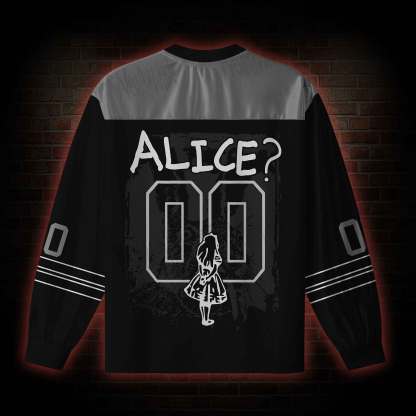Who the Fck is Alice V-Neck Long Sleeve Jersey