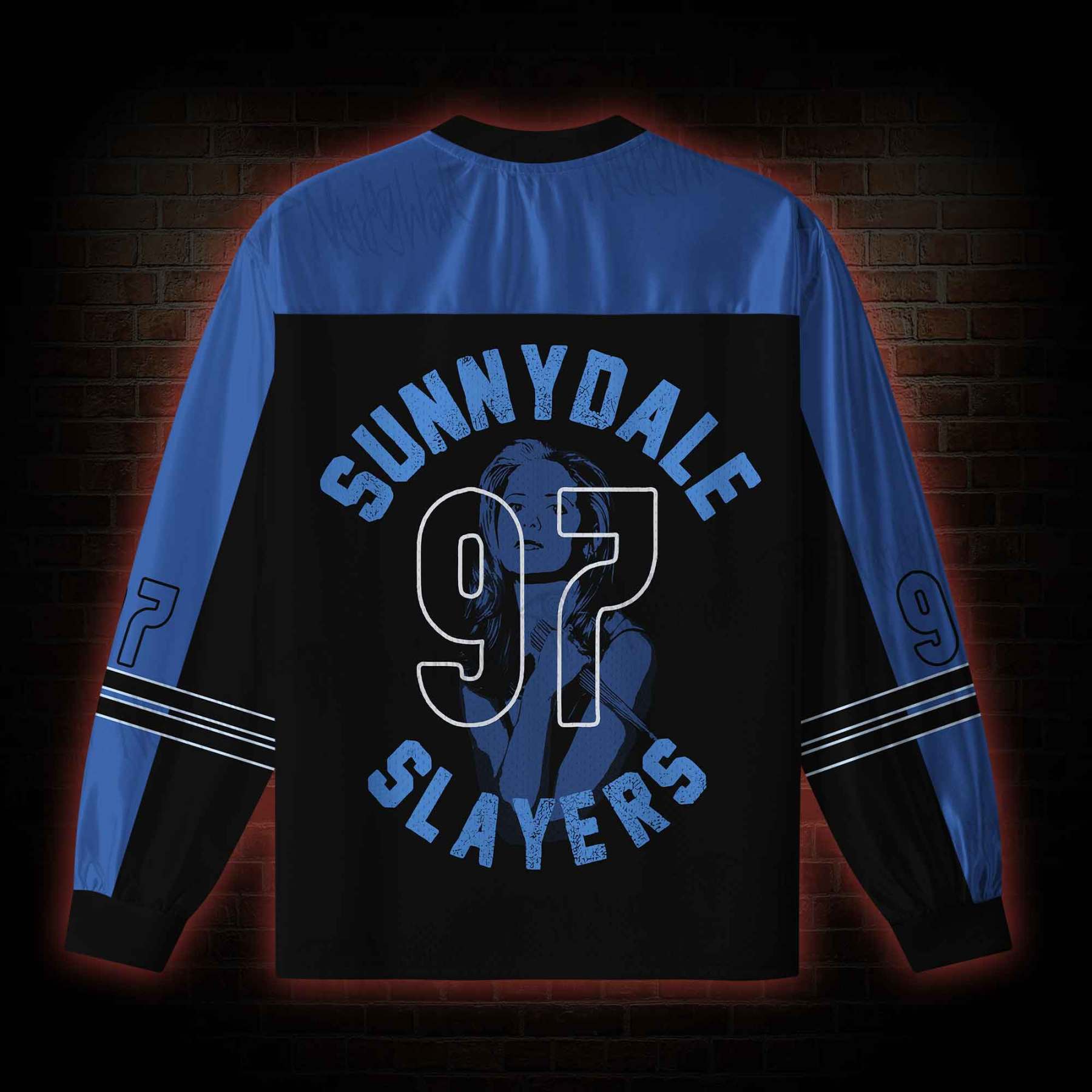 Sunnydale Slayers V-Neck Long Sleeve Jersey