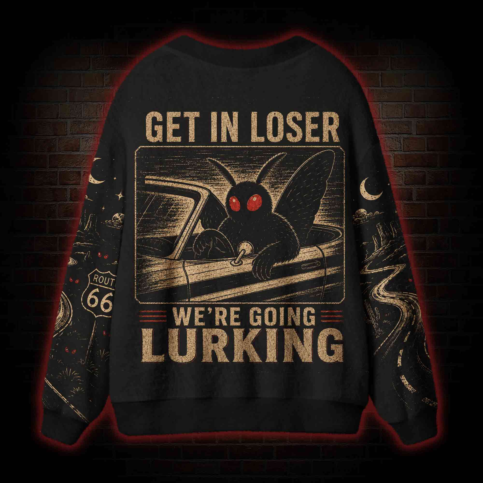 We're Going Lurking Cardigan Sweater
