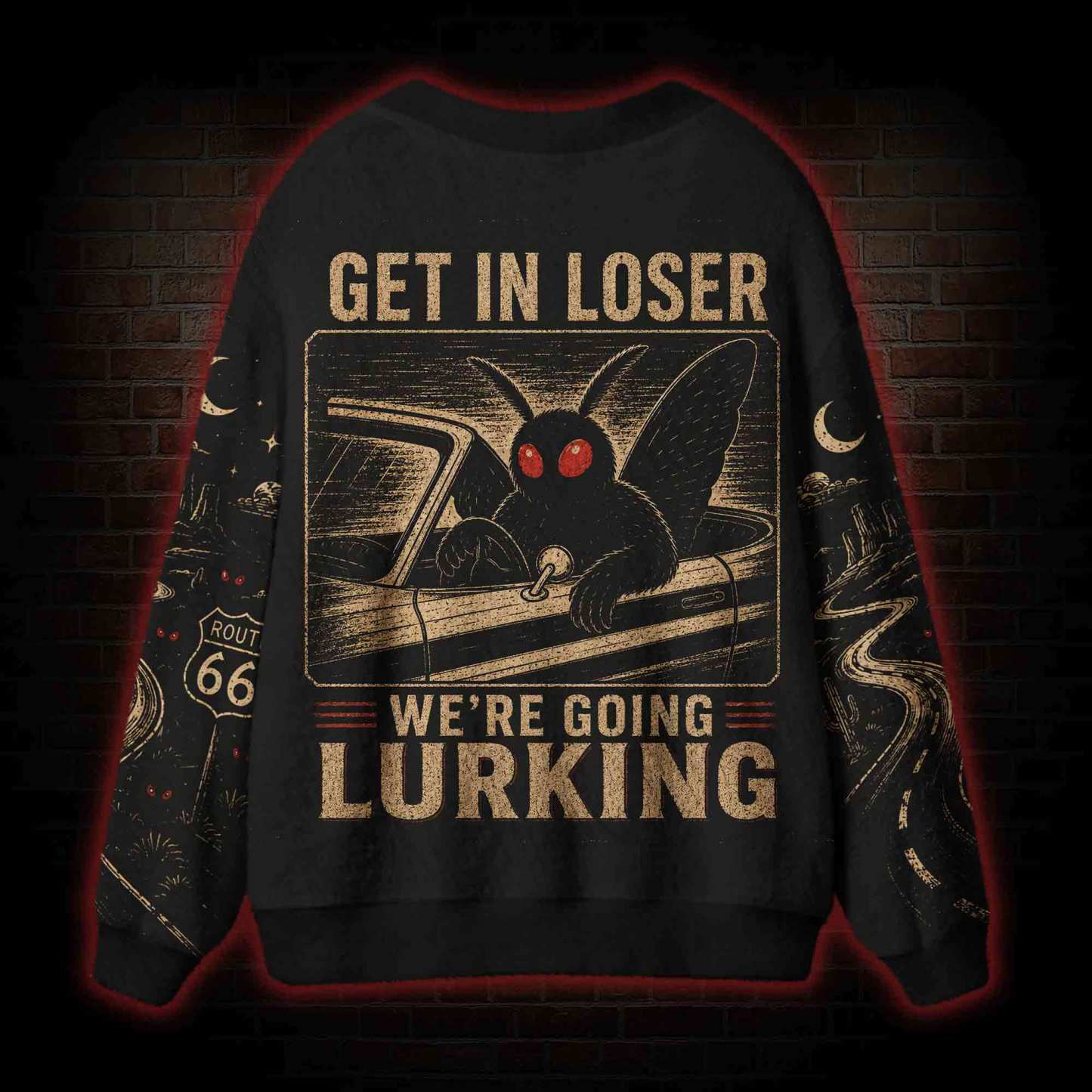 We're Going Lurking Cardigan Sweater