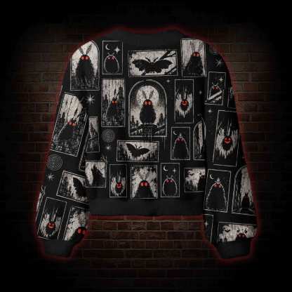 Shadows of Mothman Women's Cardigan Sweater