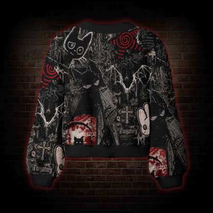 Welcome to Purgatory Women's Cardigan Sweater