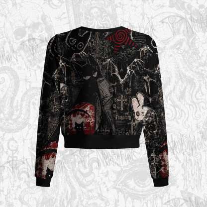 Welcome to Purgatory Light Weight Cardigan Sweater