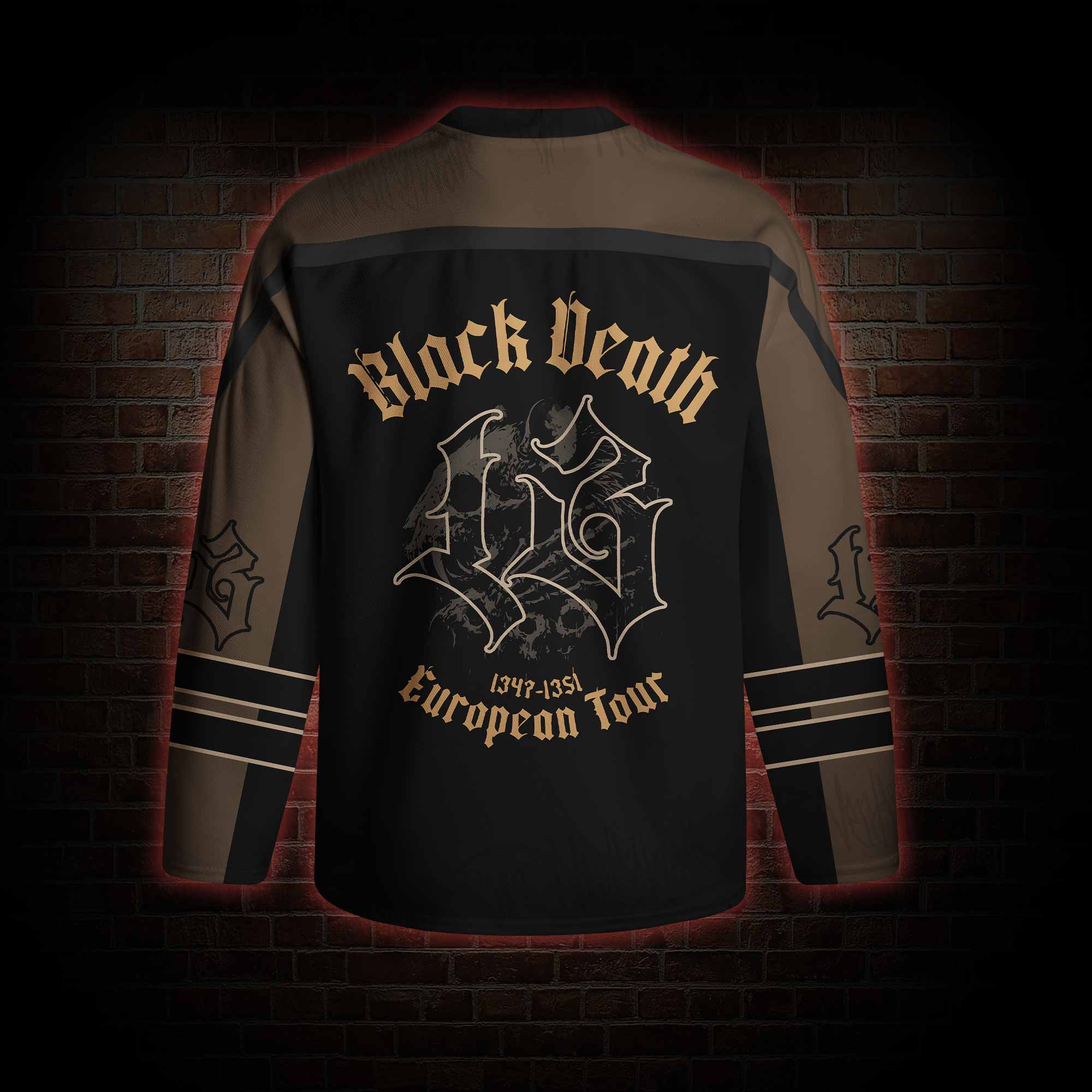 Black Death European Tour Hockey Jersey