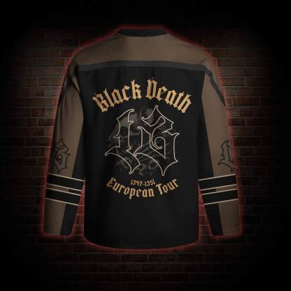 Black Death European Tour Hockey Jersey
