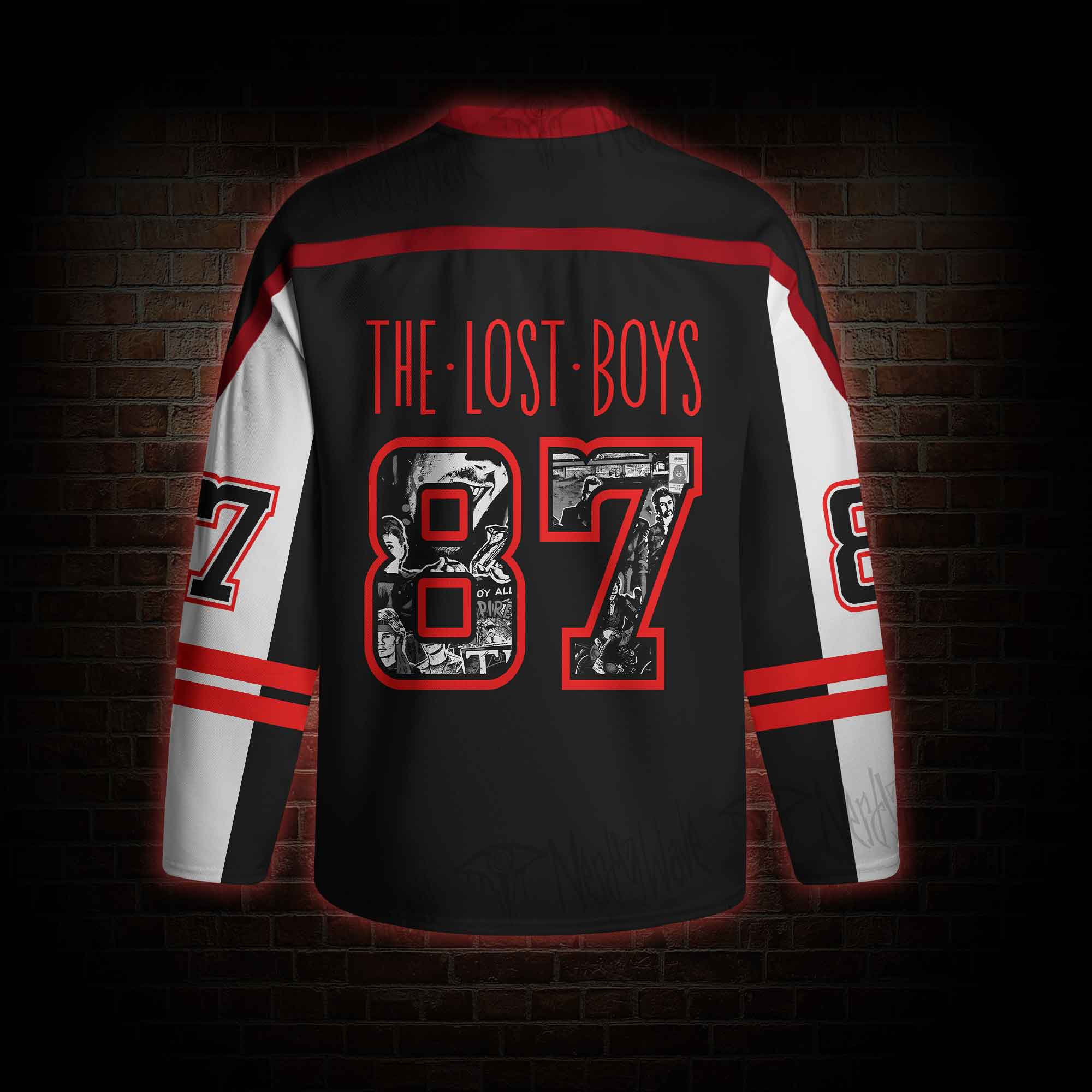 Destroy All Vampires Hockey Jersey