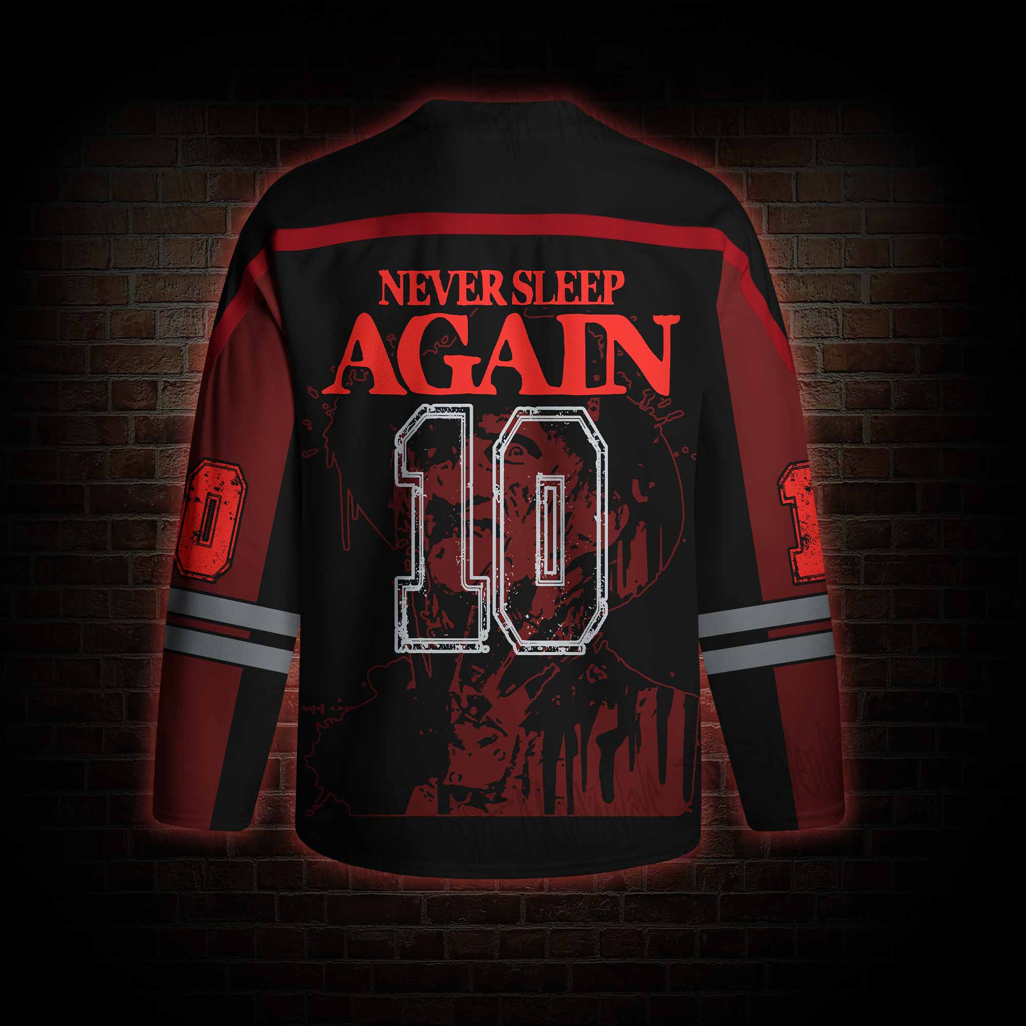 Never Sleep Again Hockey Jersey