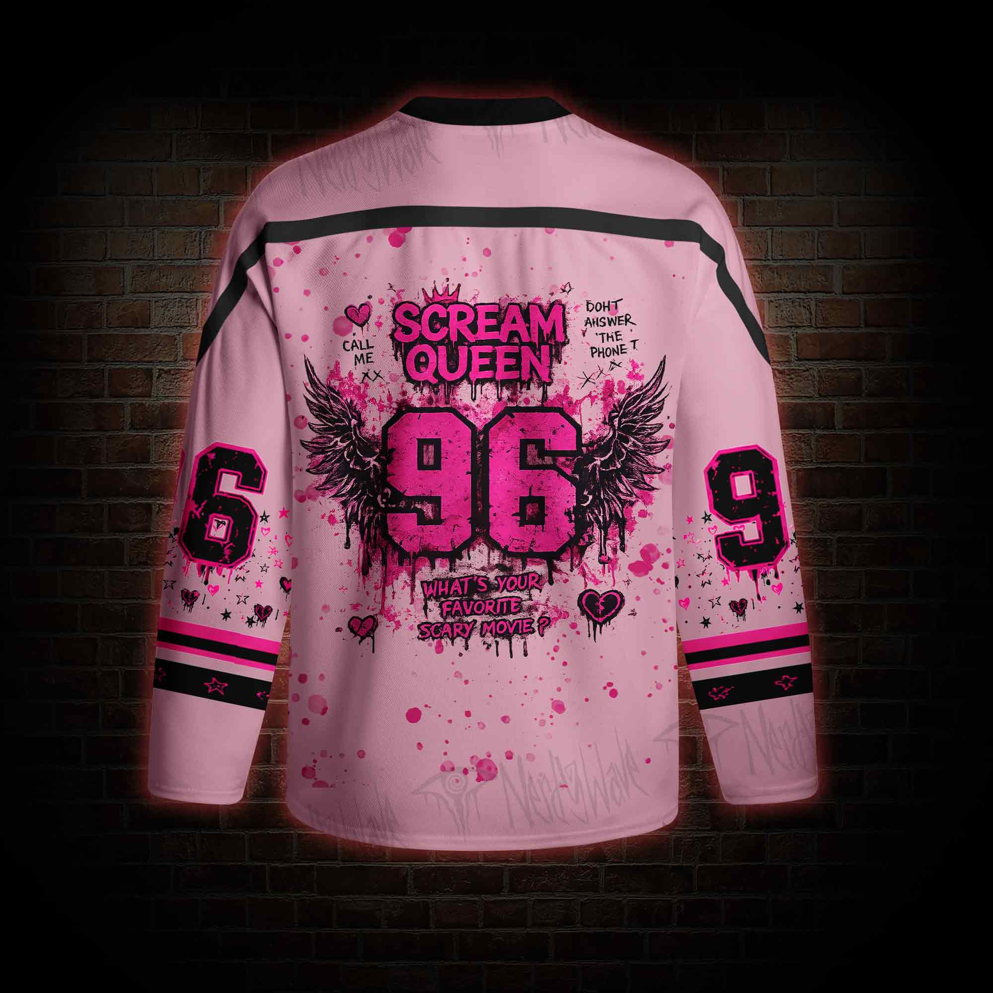 What's Your Favorite Scary Movie Hockey Jersey