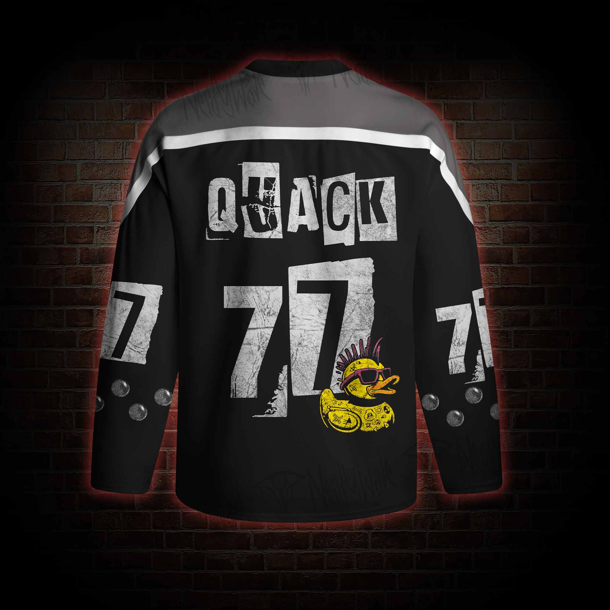 Punks Not Dead Hockey Jersey