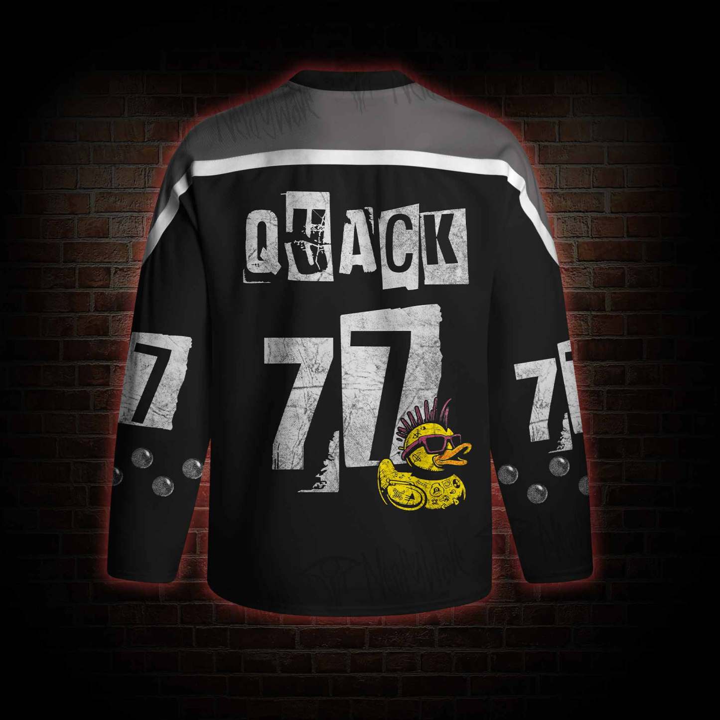 Punks Not Dead Hockey Jersey