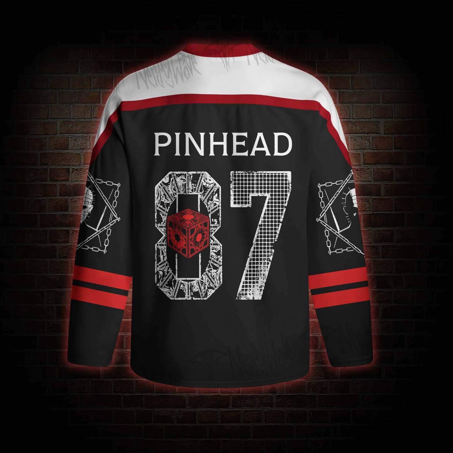 Puzzle Box Torture Graphic Hockey Jersey