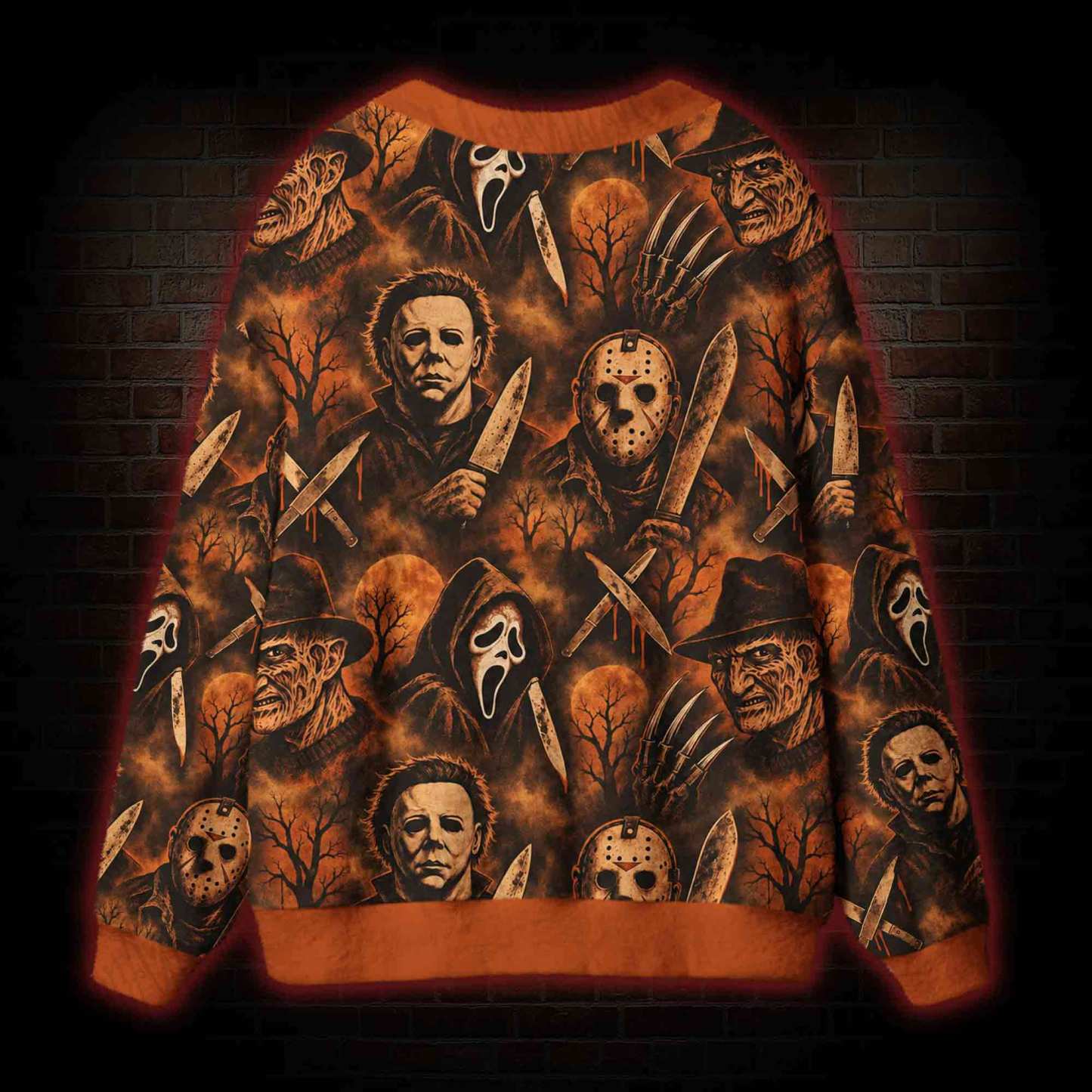 Midnight Slashers Cardigan Sweater