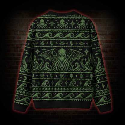 Abyss Cthulhu Ugly Sweatshirts