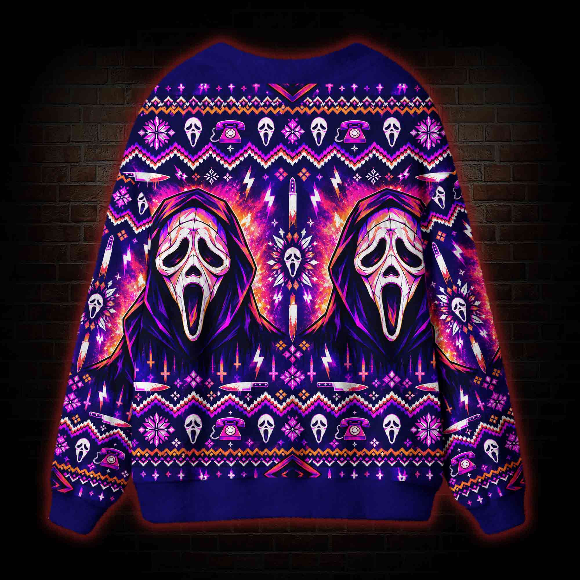 What's Your Favorite Scary Movie Cardigan Sweater