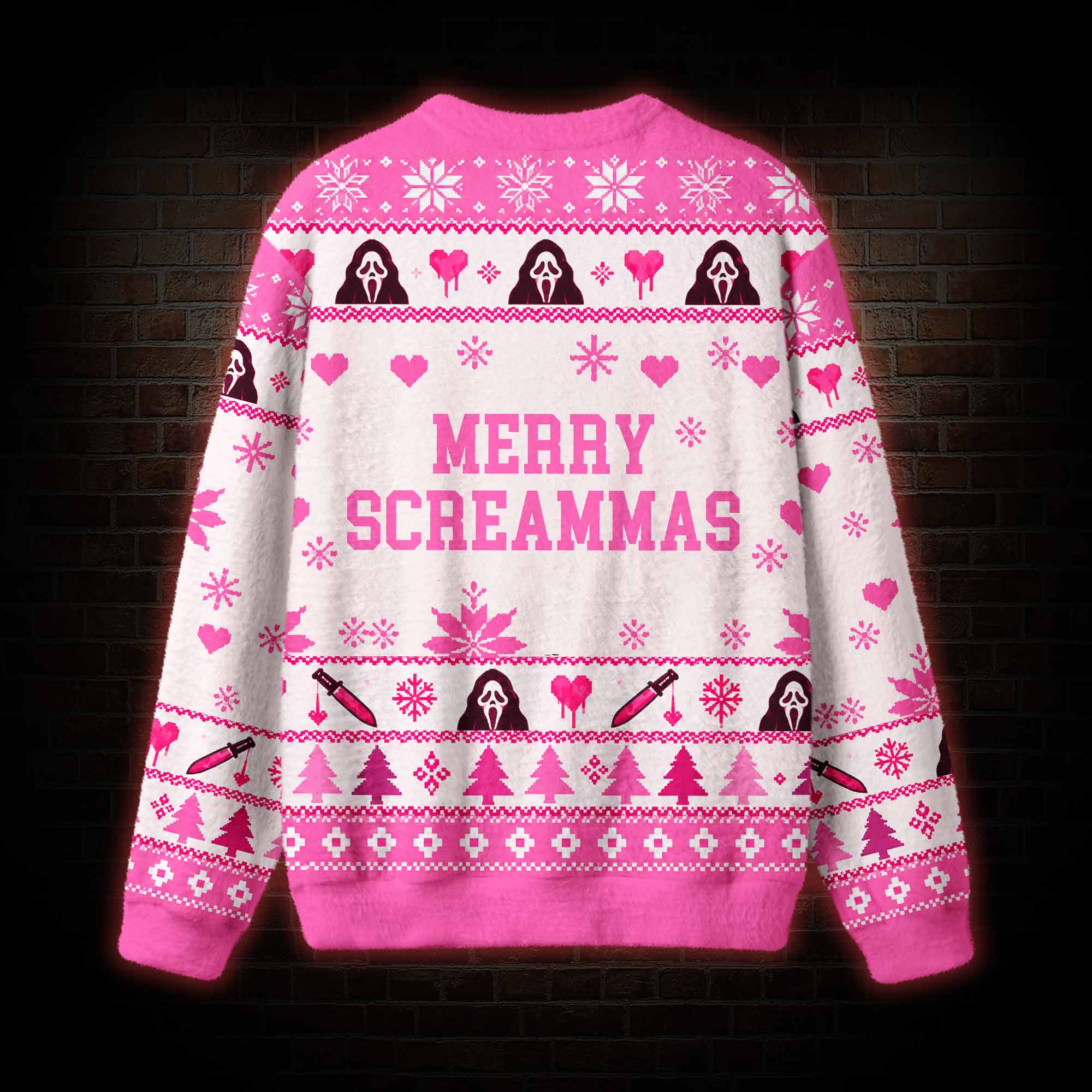 Merry Screammas Ugly Sweatshirts