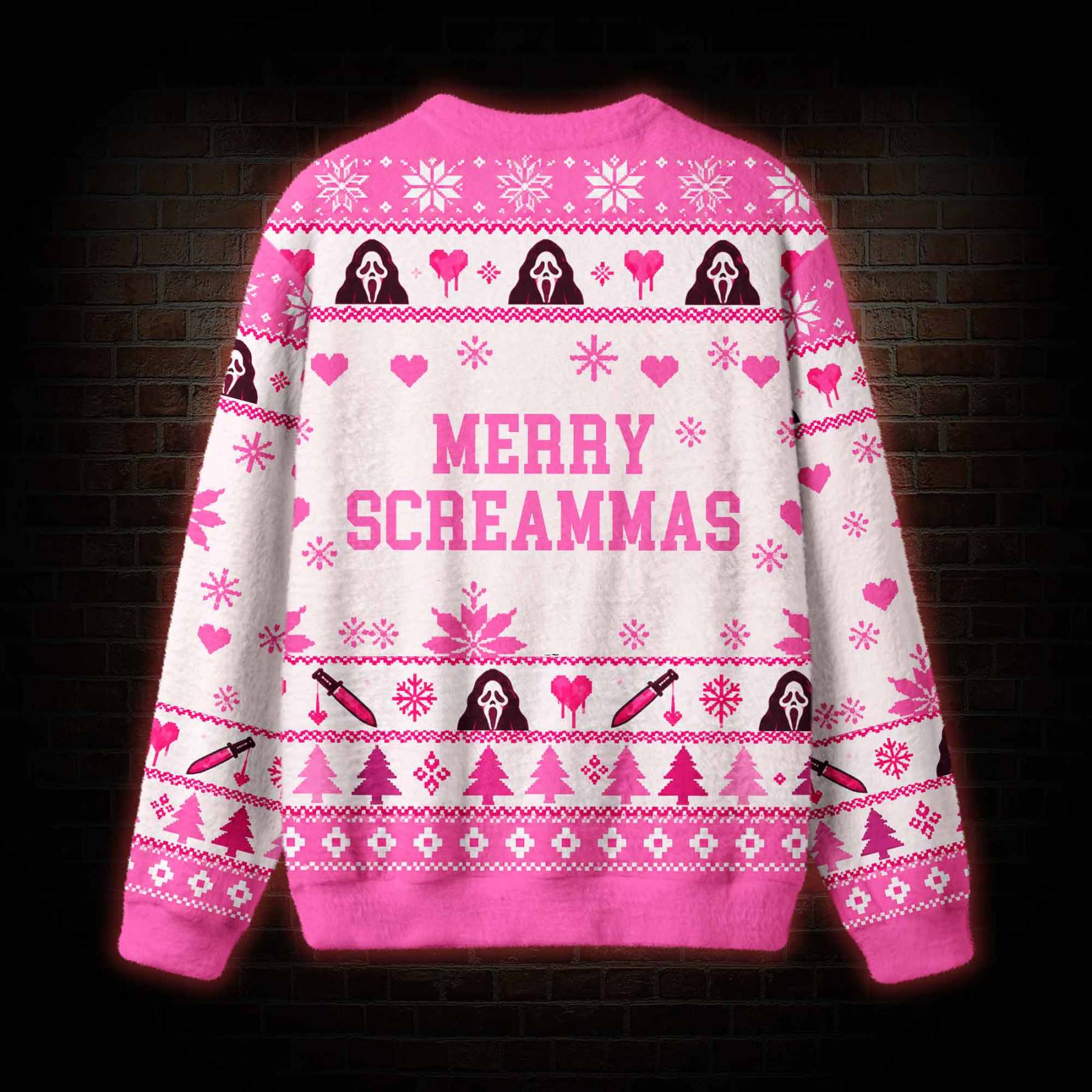 Merry Screammas Ugly Sweatshirts