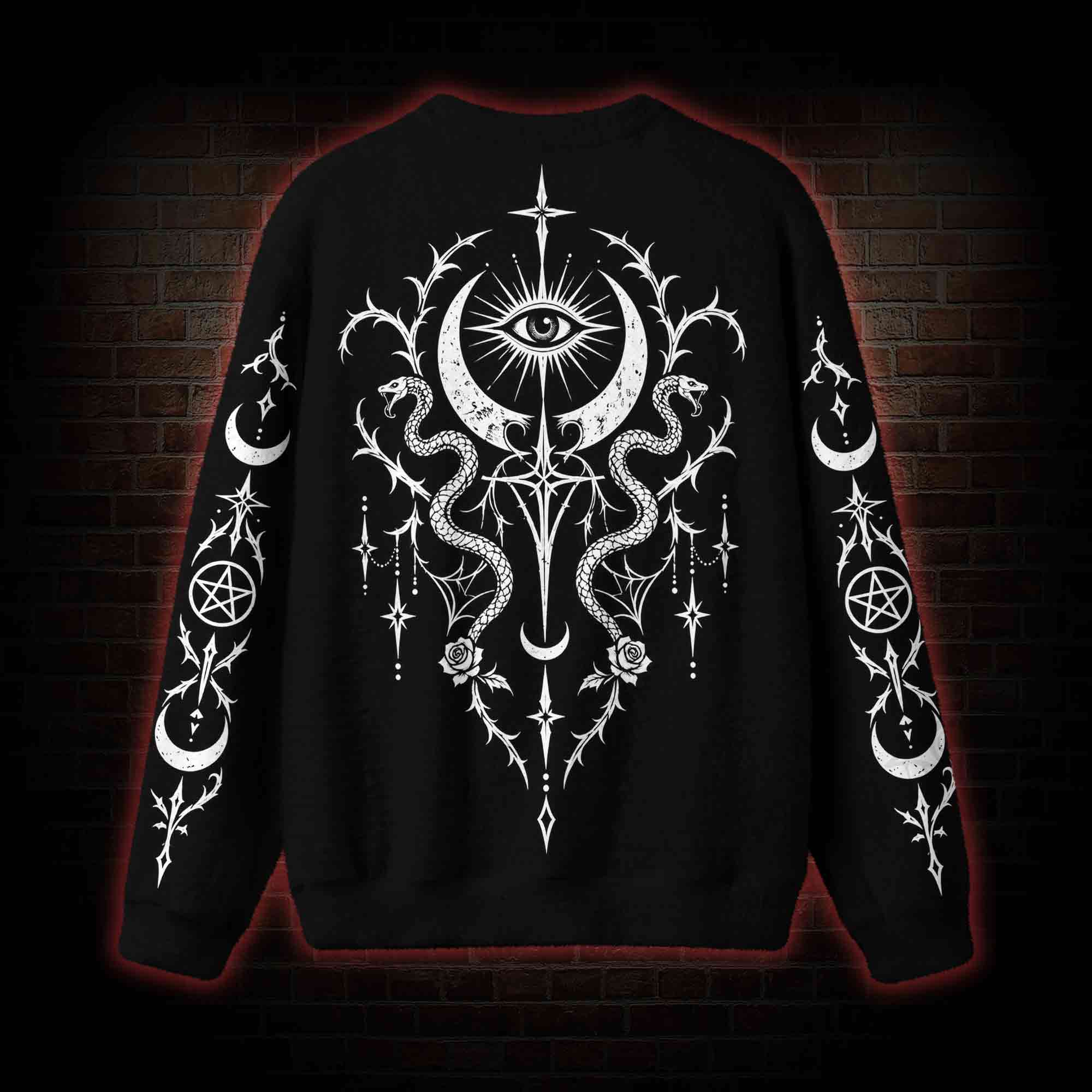 Occult Feline Ugly Sweatshirts