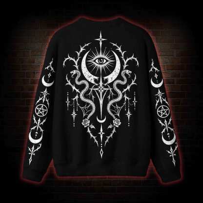 Occult Feline Ugly Sweatshirts