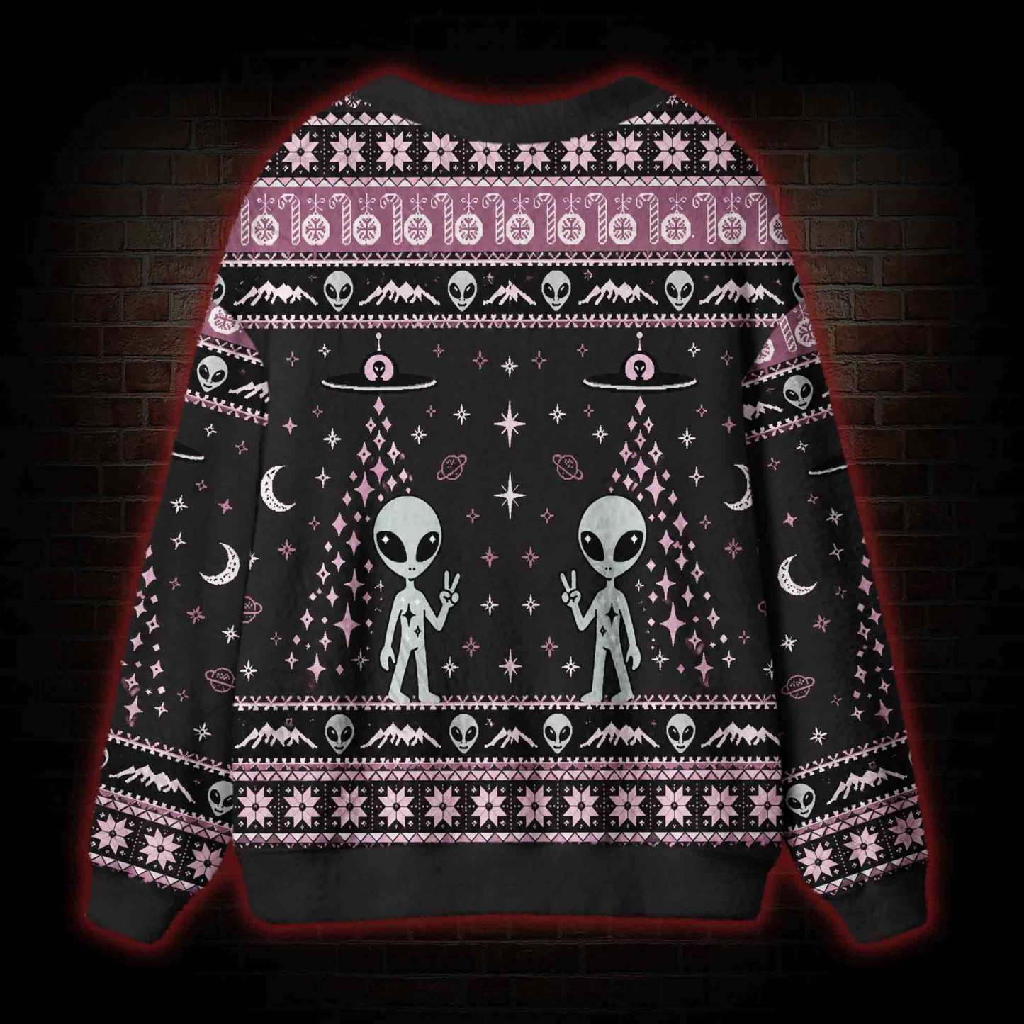 Alien Encounter Cardigan Sweater