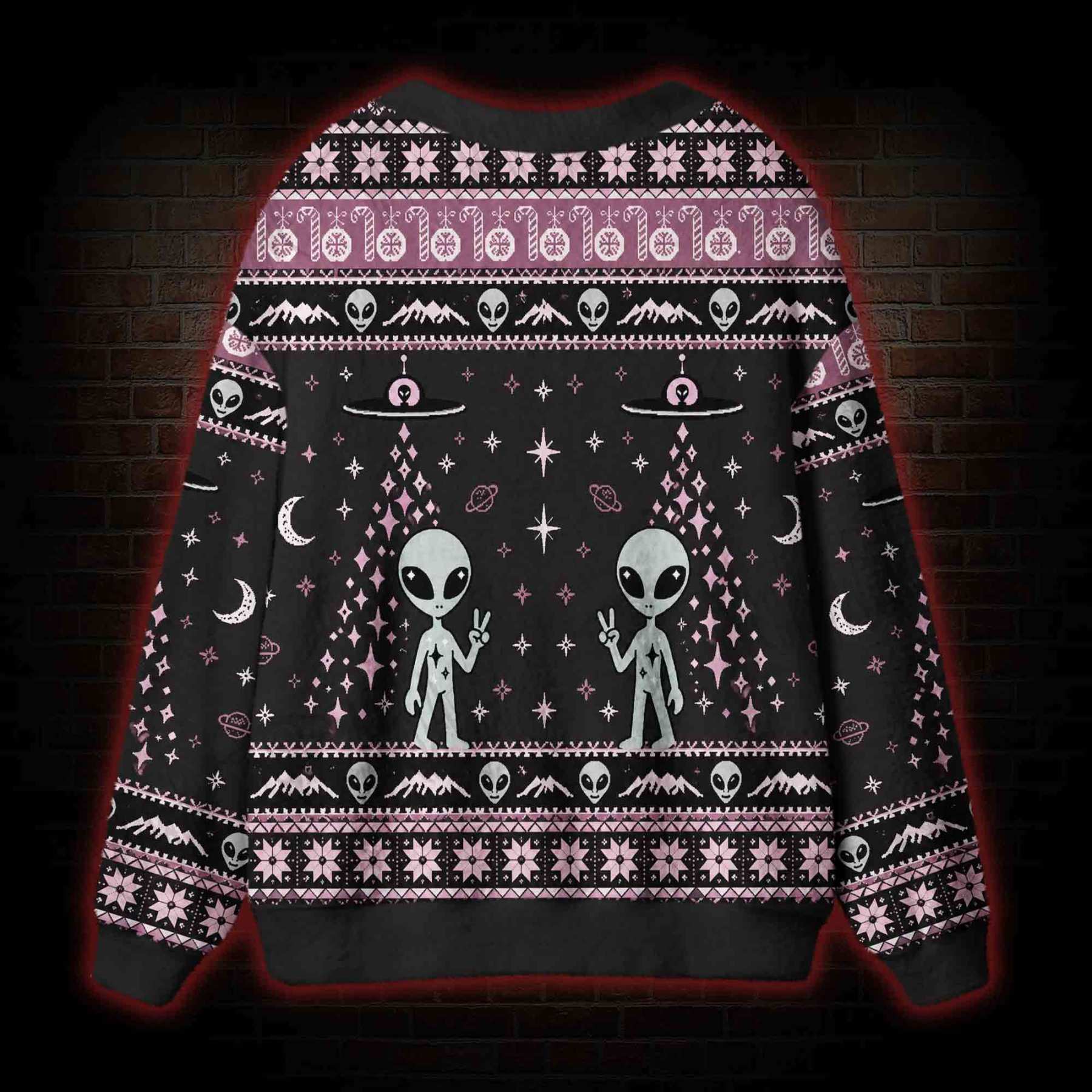 Alien Encounter Cardigan Sweater