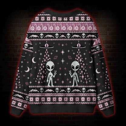 Alien Encounter Cardigan Sweater