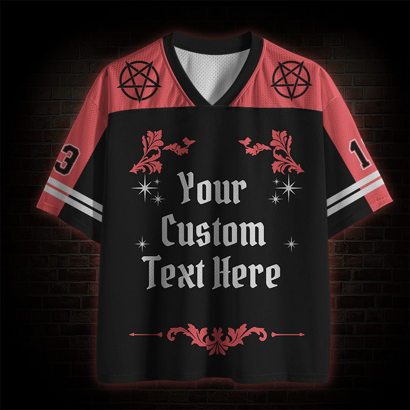 Personalized Your Custom Text Here Mesh Jersey
