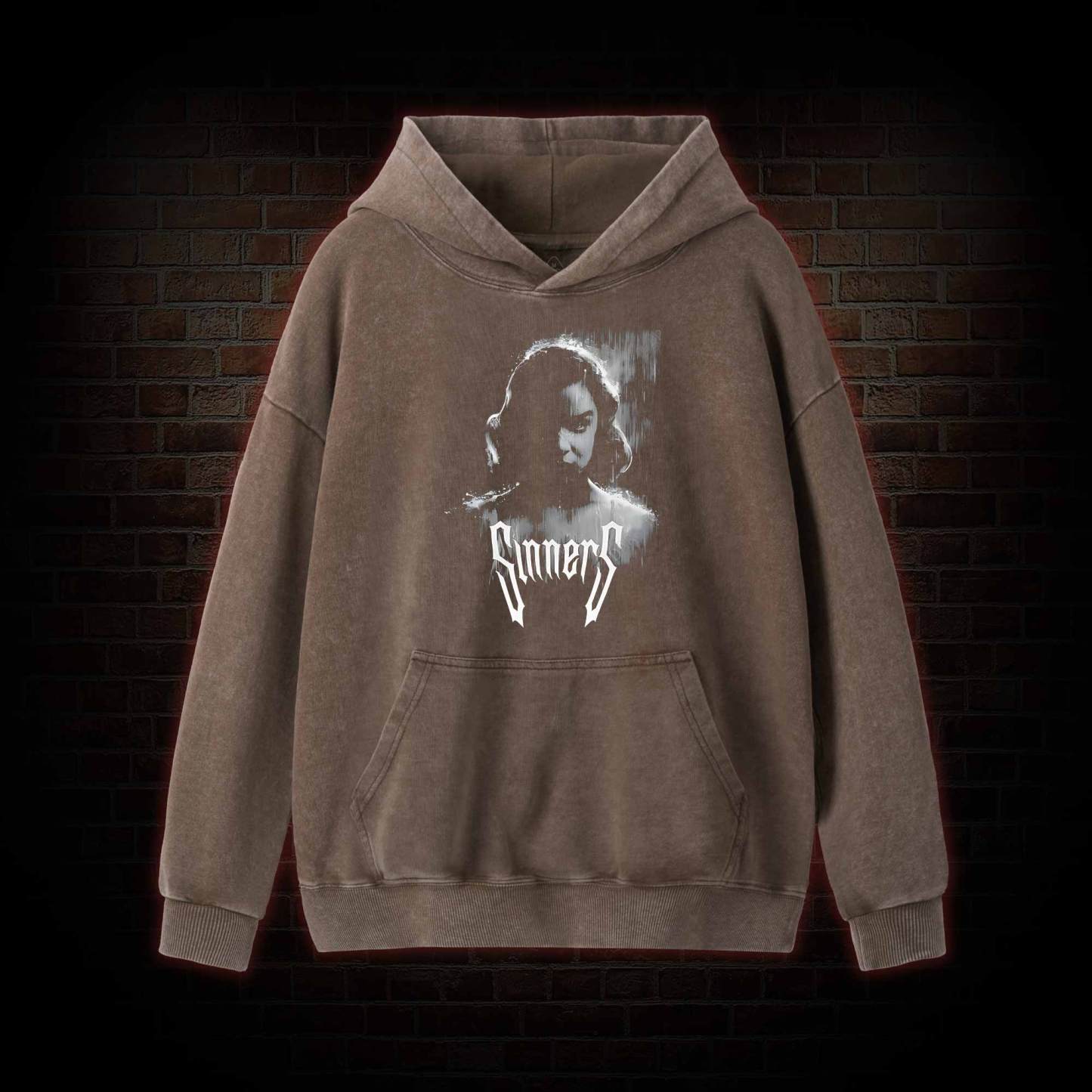 Dance with the Devil Washed Hoodie
