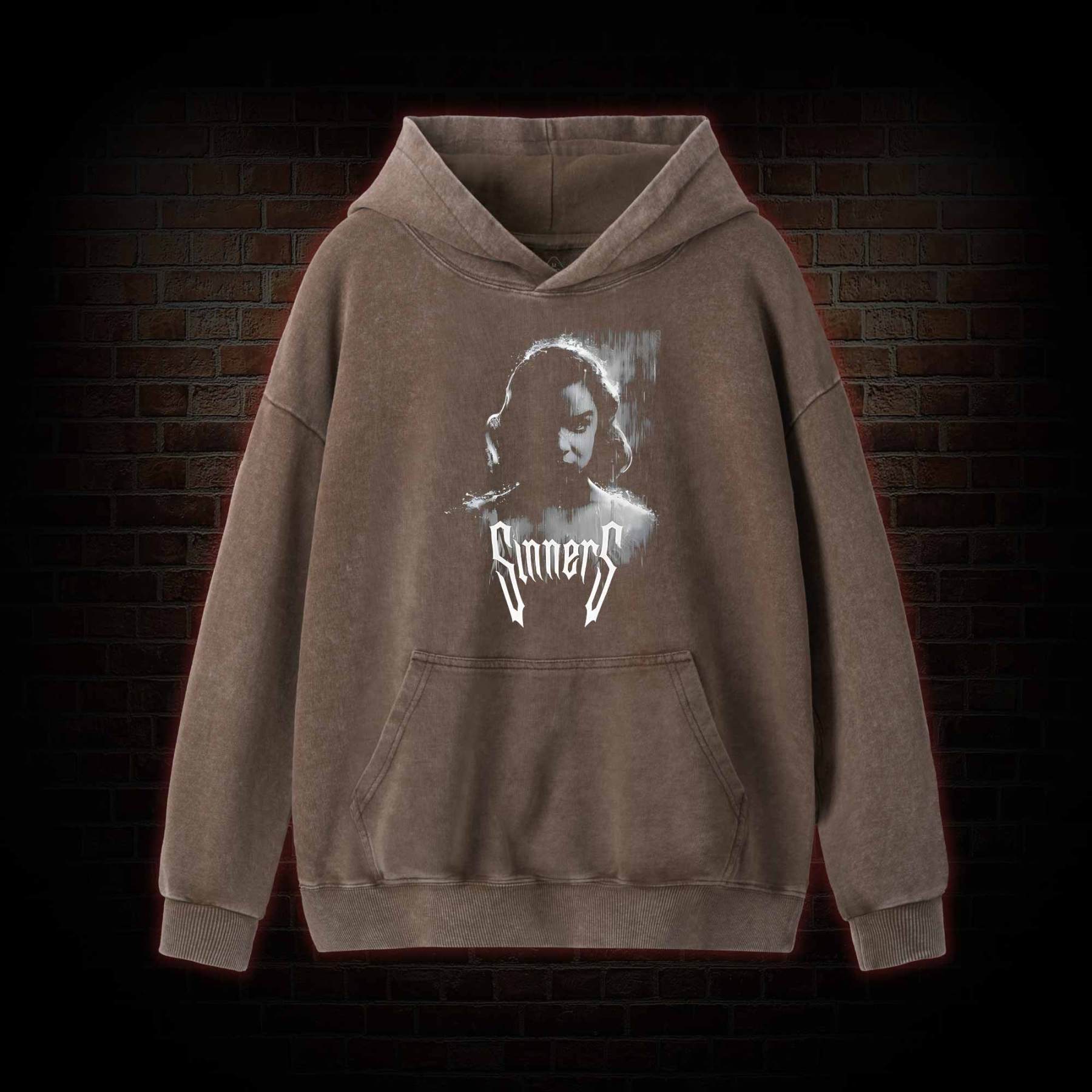 Dance with the Devil Washed Hoodie