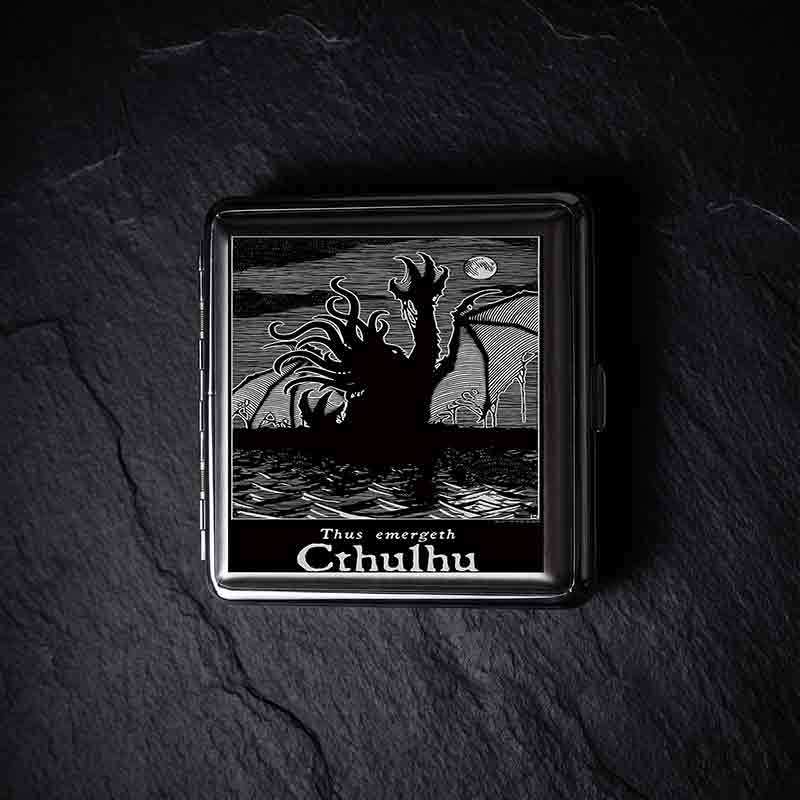 Thus Emergeth Cthulhu Compressed Cigarette Box