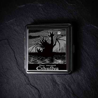 Thus Emergeth Cthulhu Compressed Cigarette Box