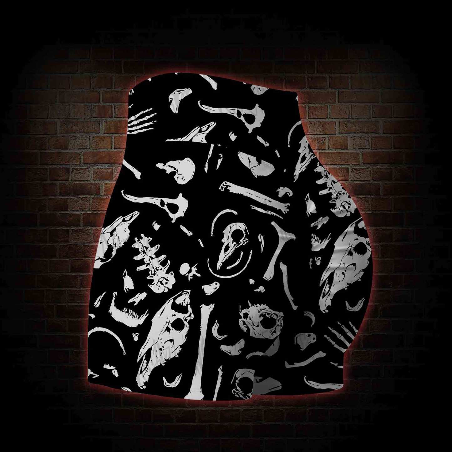 Dinosaur Fossils Yoga Shorts