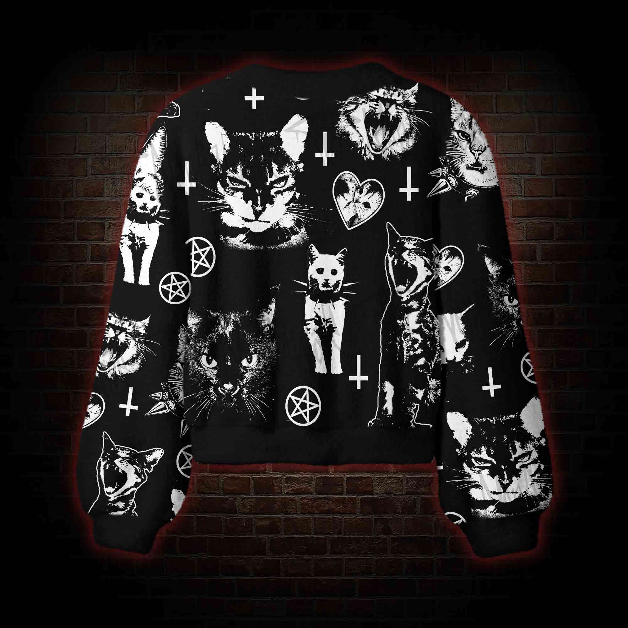 Cats Women's Cardigan Sweater