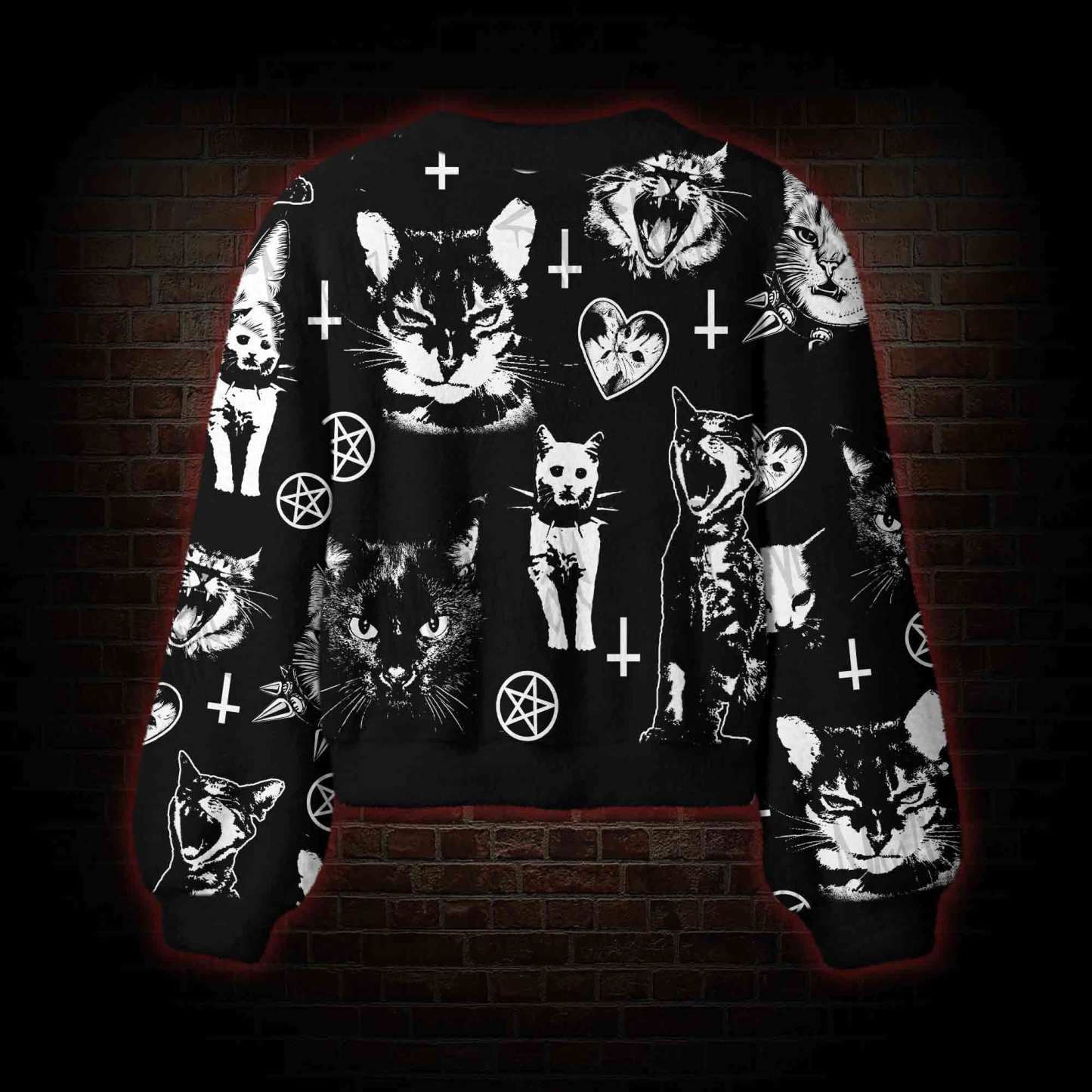 Cats Women's Cardigan Sweater