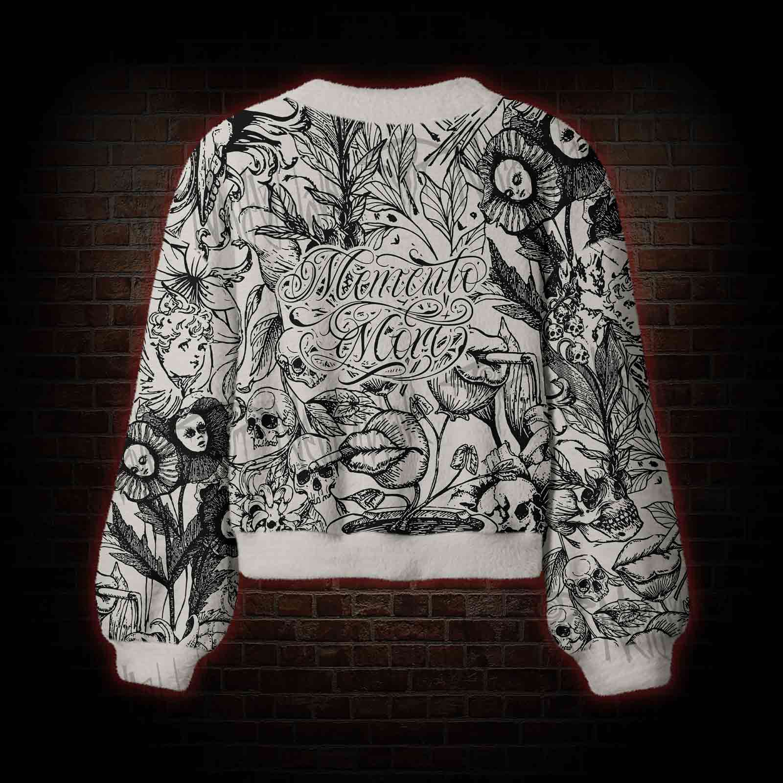 Memento Mori Women's Cardigan Sweater