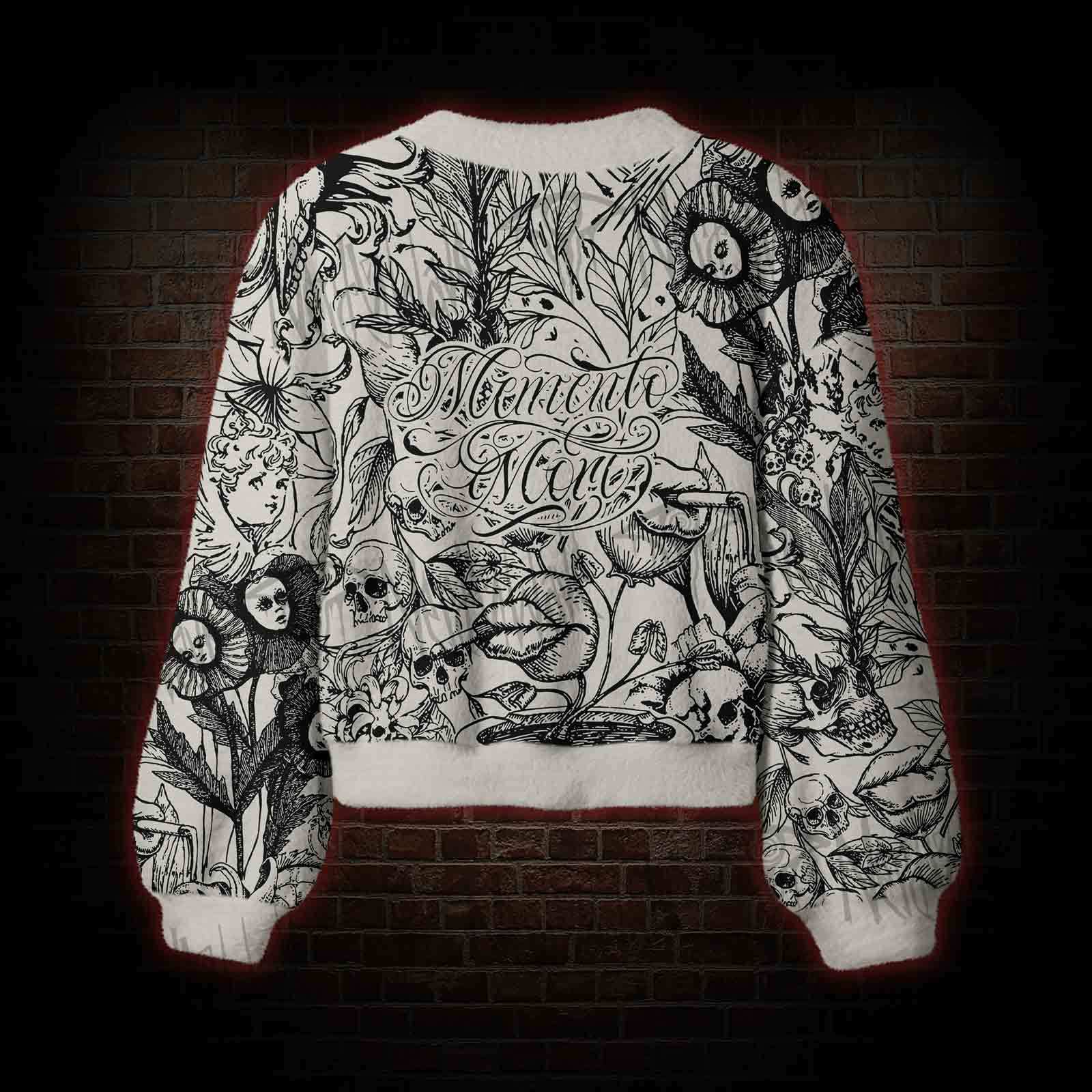 Memento Mori Women's Cardigan Sweater